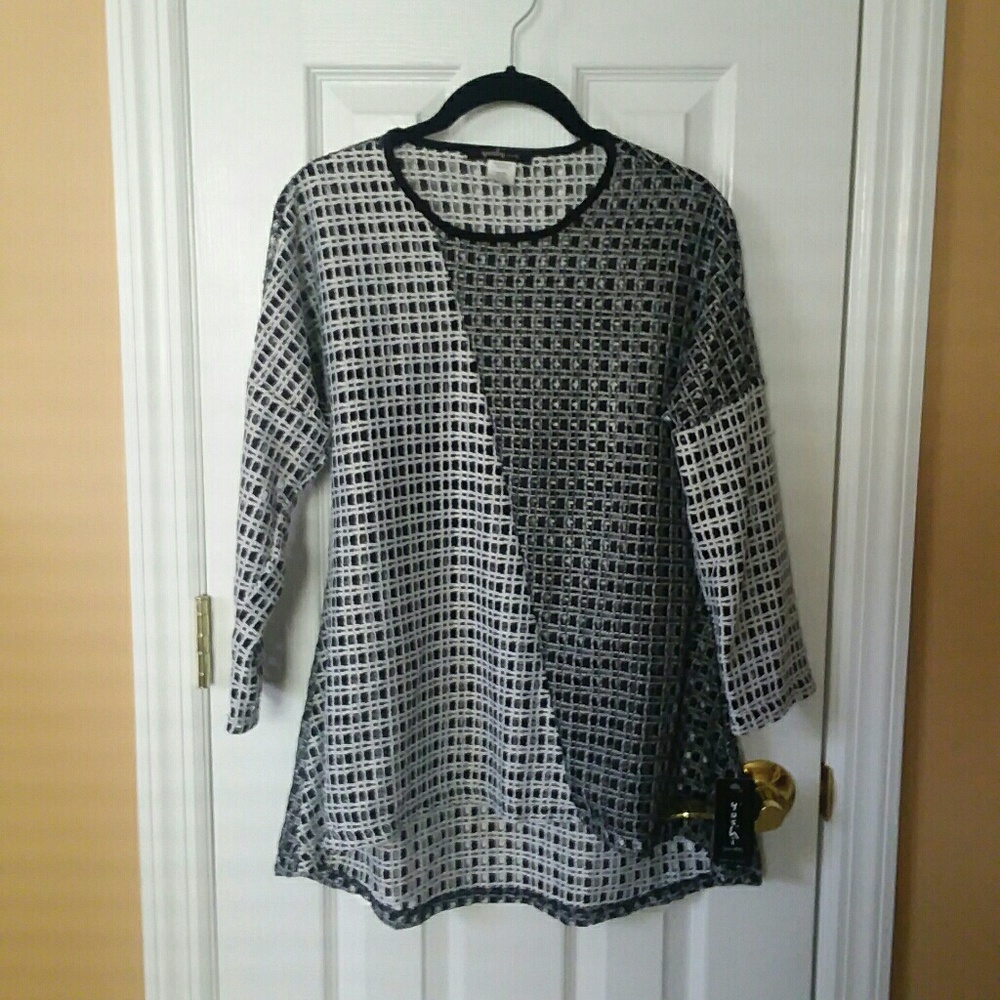 Yushi Open Weave Top